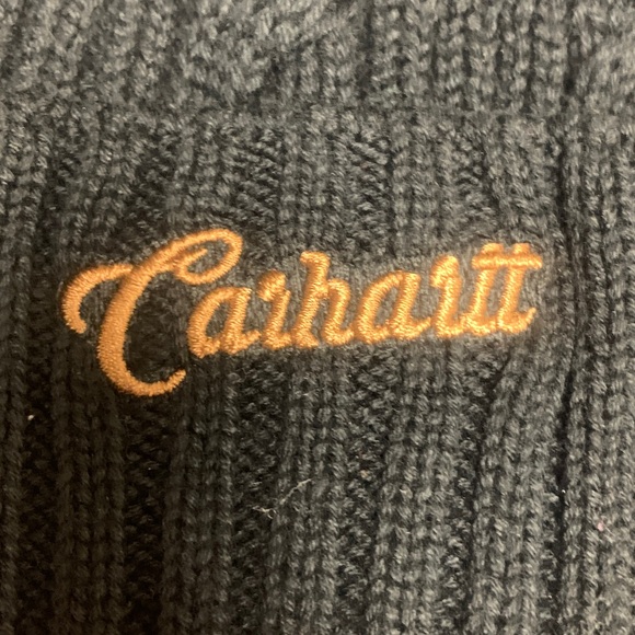 Carhartt Brown and Black Knit Beanies - Picture 3 of 6